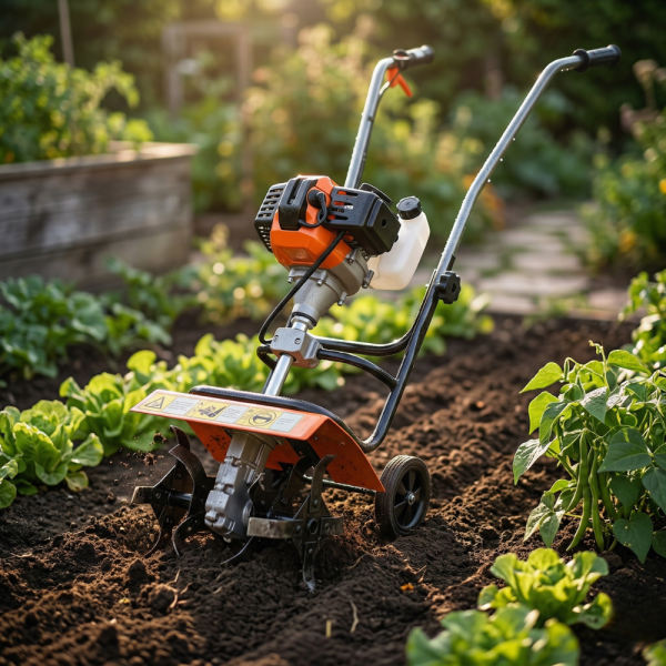 Бензинова мотофреза Boxer BX127 с двутактов двигател – Мощна и надеждна за всяка градина 3