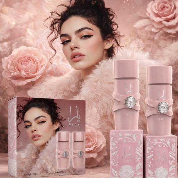 Комплект дамски парфюми Yara – 2x50 мл, EDP