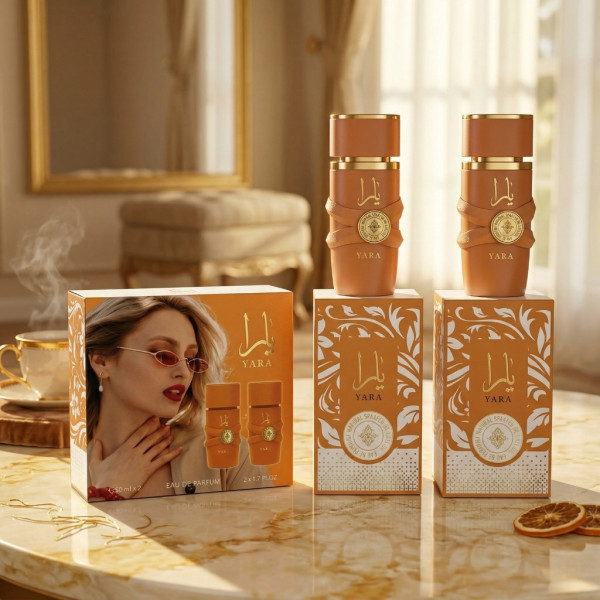 Комплект Yara Tous, 2х50 мл, EDP - Екзотично дуо с аромат на манго, кокос и тропическо лято