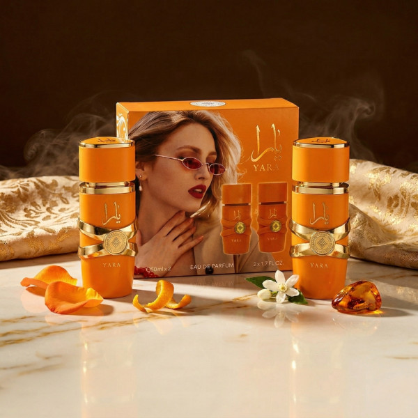Комплект Yara Tous, 2х50 мл, EDP - Екзотично дуо с аромат на манго, кокос и тропическо лято