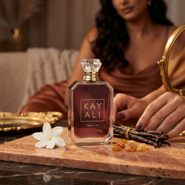 Луксозен парфюм Kayali Vanilla28, EDP, 100мл - Изтънчен шедьовър от жасмин, мадагаскарска ванилия и бразилска тонка