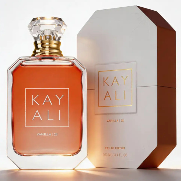 Луксозен парфюм Kayali Vanilla28, EDP, 100мл - Изтънчен шедьовър от жасмин, мадагаскарска ванилия и бразилска тонка