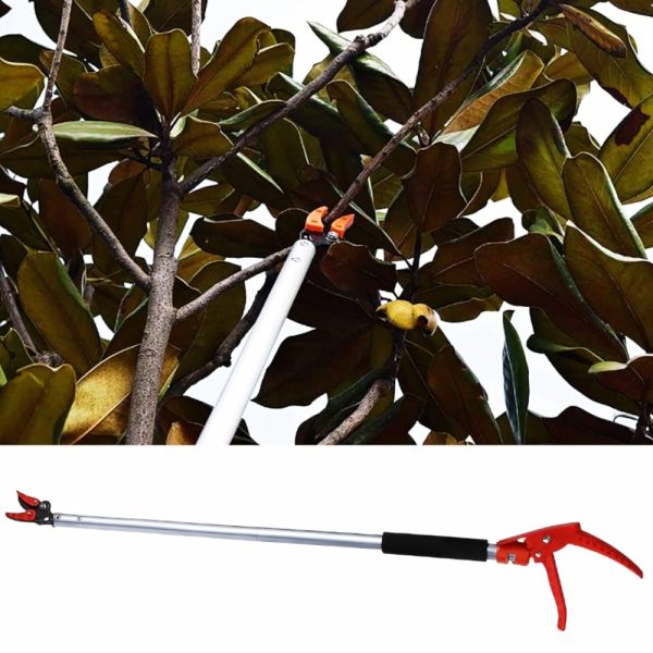 Ножица за клони и бране на плодове 100 см – прецизно рязане без стълба