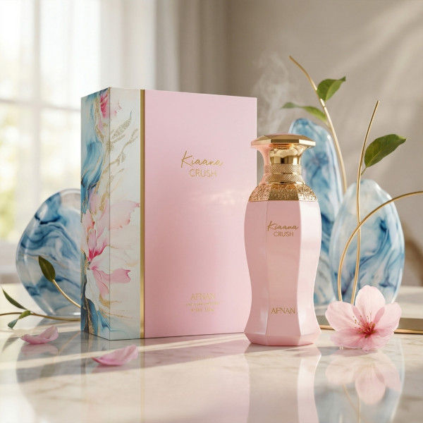 Дамски парфюм Afnan Kiaana Crush, EDP, 100 мл - Магнетичен ориенталски аромат с шафран, маракуя и агарово дърво 1