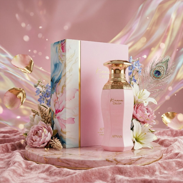 Дамски парфюм Afnan Kiaana Crush, EDP, 100 мл - Магнетичен ориенталски аромат с шафран, маракуя и агарово дърво 3