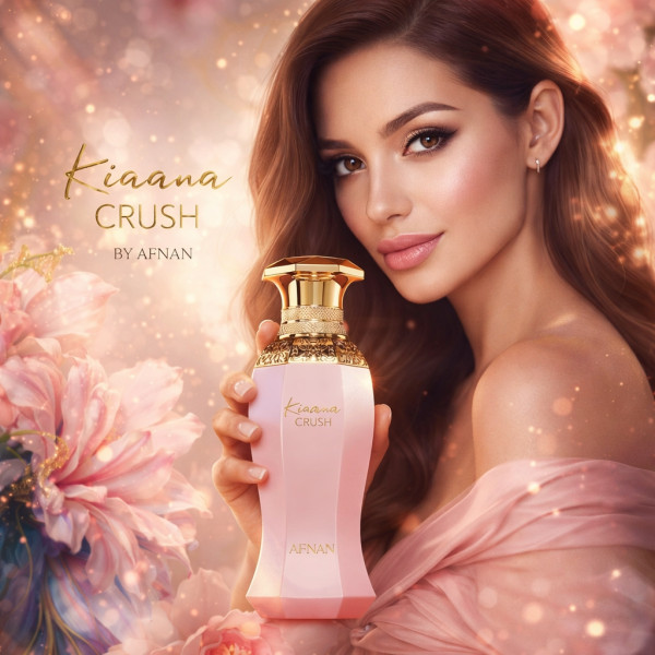 Дамски парфюм Afnan Kiaana Crush, EDP, 100 мл - Магнетичен ориенталски аромат с шафран, маракуя и агарово дърво 4