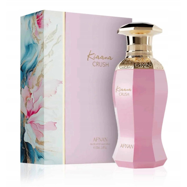 Дамски парфюм Afnan Kiaana Crush, EDP, 100 мл - Магнетичен ориенталски аромат с шафран, маракуя и агарово дърво