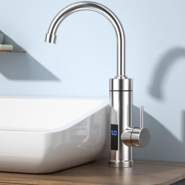 Електрически смесител за моментално загряване на водата с Led дисплей