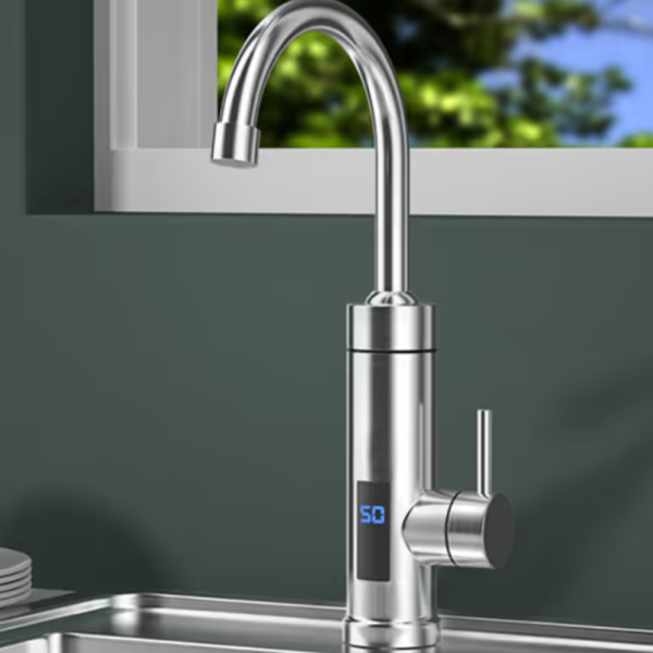 Електрически смесител за моментално загряване на водата с Led дисплей 5