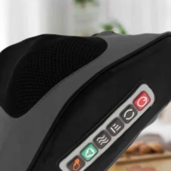 Ергономична масажна възглавница - 3 нива на интензивност и загряваща функция за пълен релакс 3