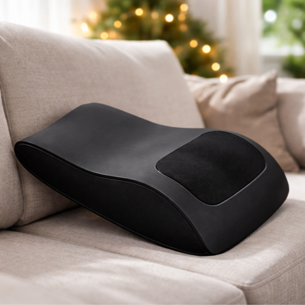 Ергономична масажна възглавница - 3 нива на интензивност и загряваща функция за пълен релакс 1