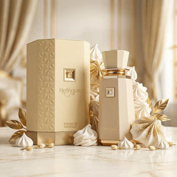 Дамски парфюм French Avenue Meringue, EDP, 100 мл – Изискан аромат с нотки на ананас, кадифен велур и ванилия 3