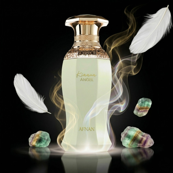 Дамски парфюм Afnan Kiaana Angel, EDP, 100 мл - Ориенталско изкушение с нотки на шамфъстък, сладолед и плодове