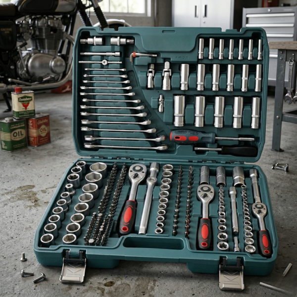 Гедоре CF-S216 от 216 части - пълен комплект инструменти за домашна и професионална употреба 4