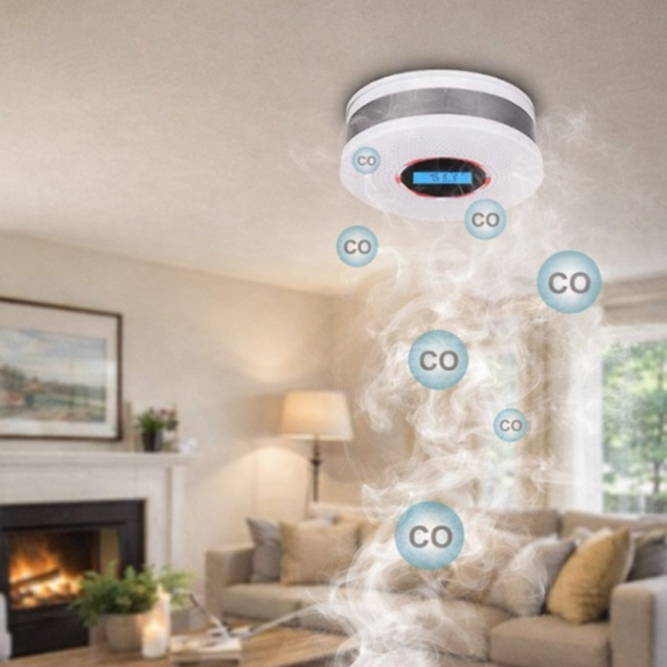 Детектор за дим и CO – LCD дисплей, силна аларма, високочувствителни сензори 5