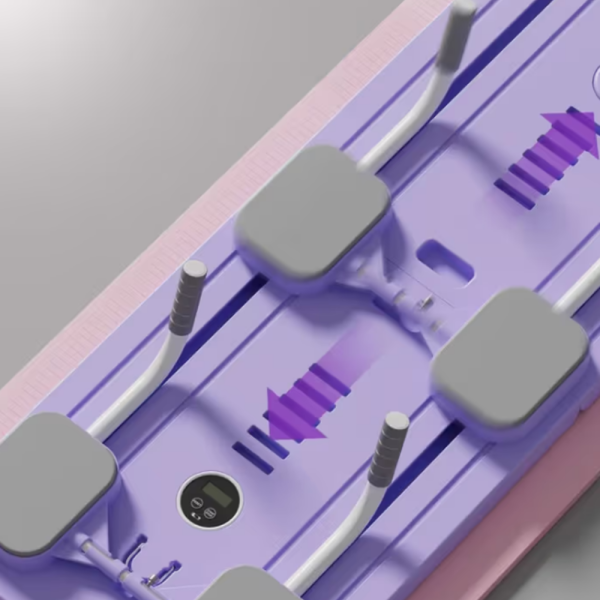 Фитнес дъска за пилатес 3 в 1 – ластици за съпротивление, таймер и стойка за телефон 3