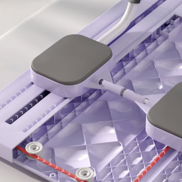 Фитнес дъска за пилатес 3 в 1 – ластици за съпротивление, таймер и стойка за телефон 5