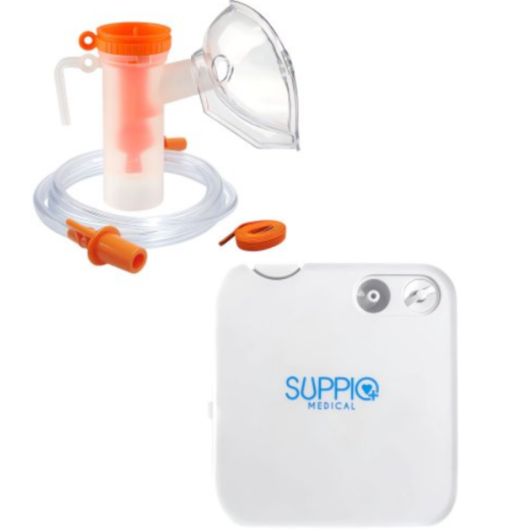 Компресорен небулизатор за инхалация SUPPIQ Medical – бързо облекчение при астма, алергии и дихателни проблеми 5