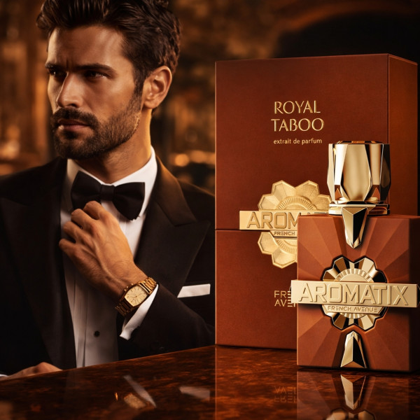 Унисекс парфюм French Avenue Aromatix Royal Taboo, EDP, 100 мл - Аромат с тютюн, амбра и топли подправки