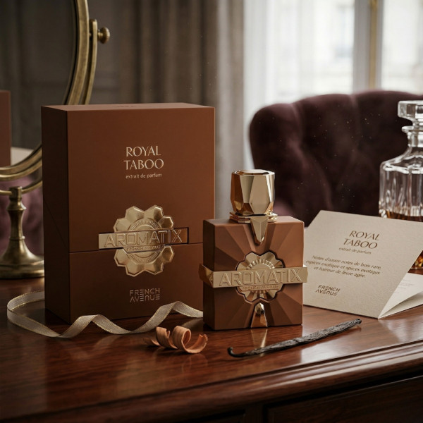 Унисекс парфюм French Avenue Aromatix Royal Taboo, EDP, 100 мл - Аромат с тютюн, амбра и топли подправки 3