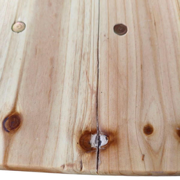 С дефект - Сгъваем комплект градинска маса с 2 пейки - От чамово дърво 13