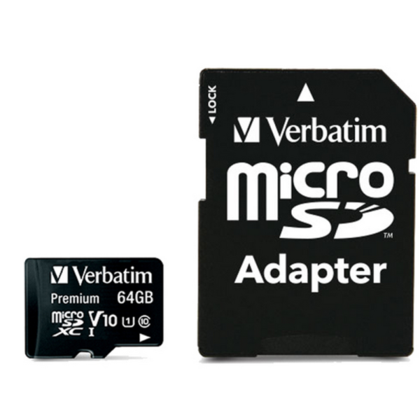 Micro CD карта памет 64GB - повече място за съхранение