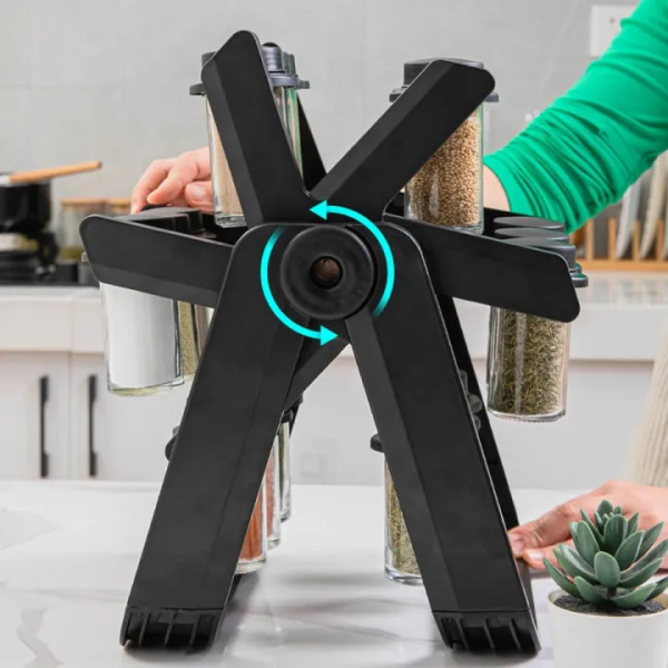 Тостер грил Royalty Line RL-PM1000 - Грил и сандвич преса 2 в 1 TV594 + Подарък Стилен въртящ се органайзер за подправки TV1434 5