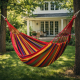 Градиснки червен хамак - идеален за релакс, следобедна дрямка или почивка 2