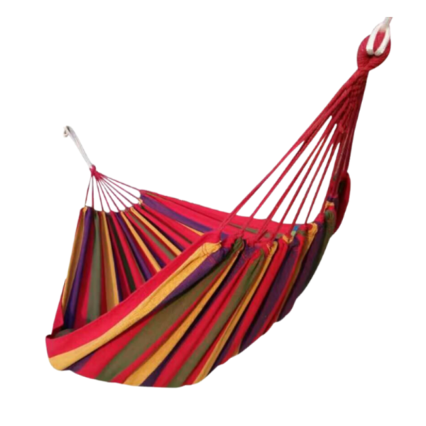 Градиснки червен хамак - идеален за релакс, следобедна дрямка или почивка