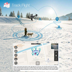 Мултифункционален дрон с 5 G трансмисия, Follow Me функция и HD камера GW198 15