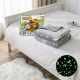 Светещо в тъмното одеяло Magic Blanket TV1003 + Подарък Голям комплект конструктор с 165 части Плъзгащ блок WJ26 3