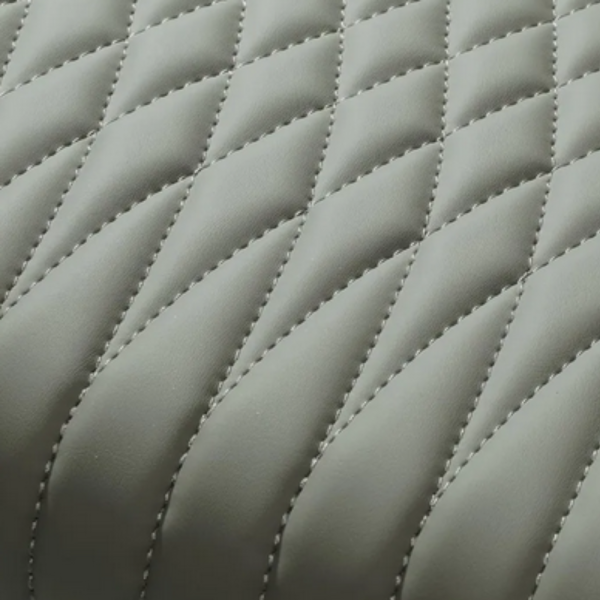 Ергономичен сив геймърски стол с поставка за крака, регулируема височина и 3D подлакътници 5