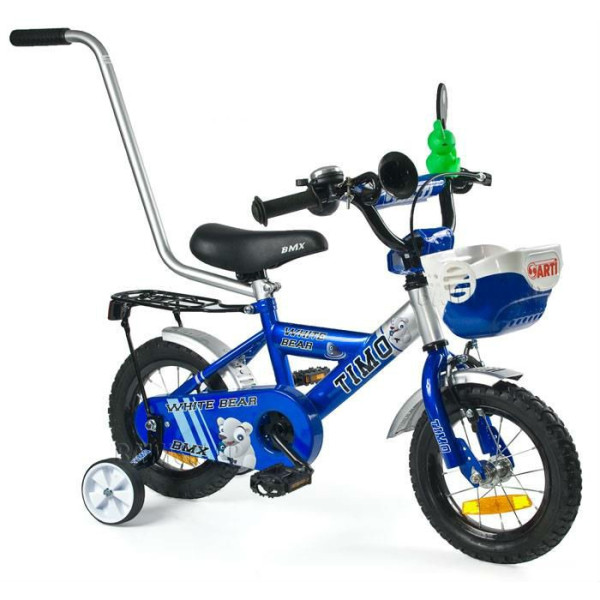Детски велосипед с помощни колела