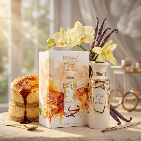 Луксозен парфюм Fragrance World Creme of Clouds - Уютна прегръдка от кокосово мляко и бита сметана, 100мл 1