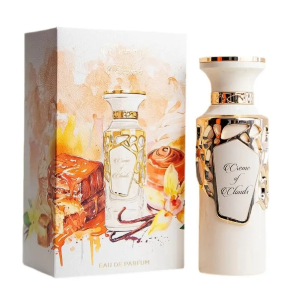 Луксозен парфюм Fragrance World Creme of Clouds - Уютна прегръдка от кокосово мляко и бита сметана, 100мл