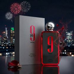 Унисекс парфюм Afnan 9 PM Rebel - Смел, съблазнителен и дълготраен аромат с плодови и карамелени нотки, 100 мл