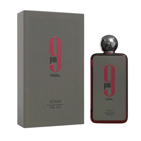 Унисекс парфюм Afnan 9 PM Rebel - Смел, съблазнителен и дълготраен аромат с плодови и карамелени нотки, 100 мл
