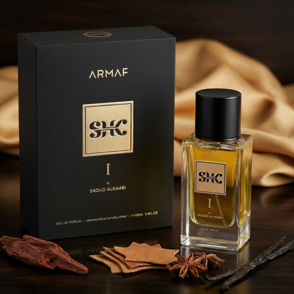 Дървесно-ориенталски мъжки парфюм ARMAF SHK By Saoud Alkaabi с бергамот, ветивер и кедър, 100 мл