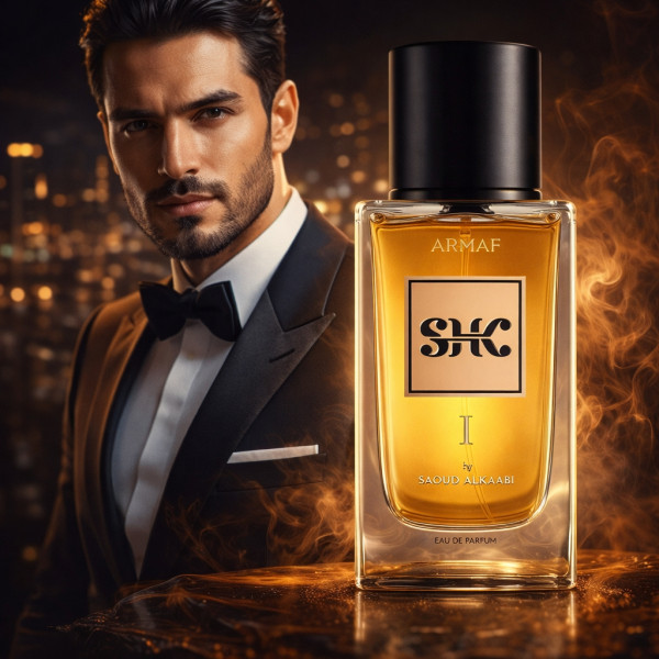 Дървесно-ориенталски мъжки парфюм ARMAF SHK By Saoud Alkaabi с бергамот, ветивер и кедър, 100 мл