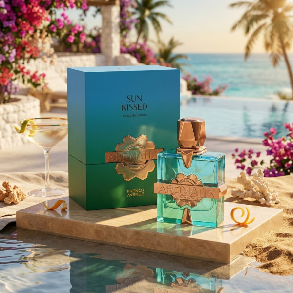 Унисекс парфюм с цитрусови и дървесни нотки French Avenue Aromatix Sun Kissed, 100 мл