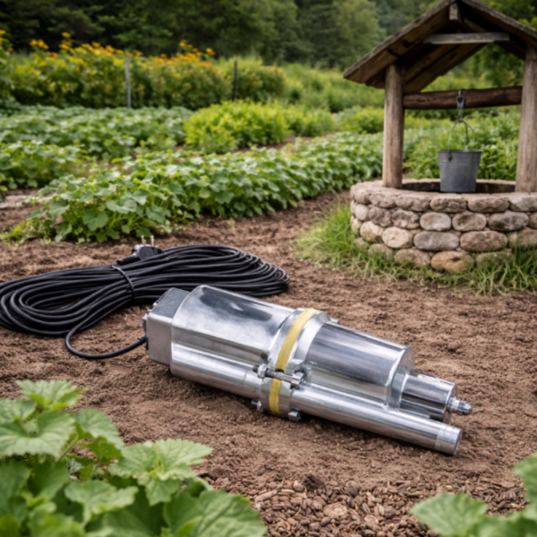 Дебит - Помпа за чиста вода с горно засмукване за дълбоки кладенци 1500W 1100L