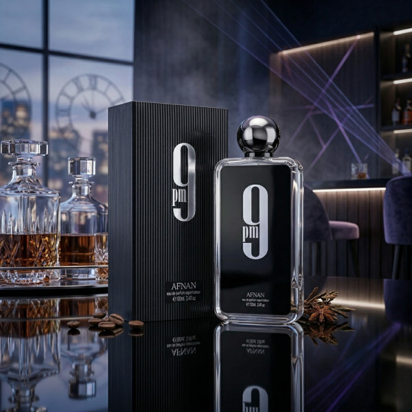Мъжки парфюм Afnan 9PM - Интензивен амброво-пикантен мъжки аромат с гурме нотки