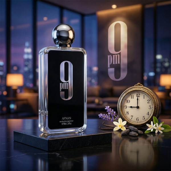 Мъжки парфюм Afnan 9PM - Интензивен амброво-пикантен мъжки аромат с гурме нотки
