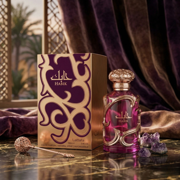Луксозен дамски аромат Lattafa Habik For Women - Елегантен парфюм с нотки на круша, жасмин и мускус 1