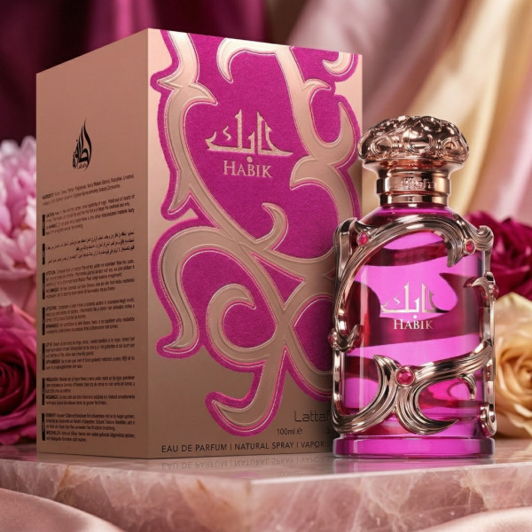 Луксозен дамски аромат Lattafa Habik For Women - Елегантен парфюм с нотки на круша, жасмин и мускус