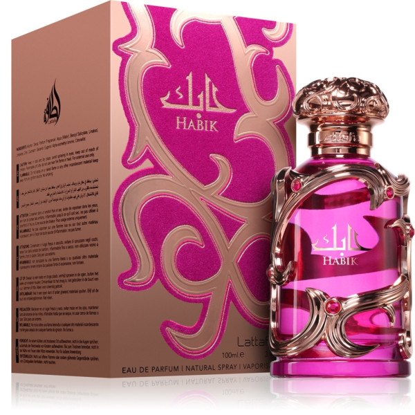 Луксозен дамски аромат Lattafa Habik For Women - Елегантен парфюм с нотки на круша, жасмин и мускус 7