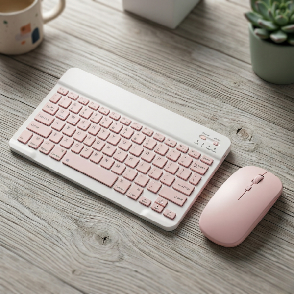 Комплект Bluetooth клавиатура и мишка – ултратънки, презареждащи се, мултифункционални 2