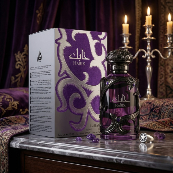 Парфюмна вода Lattafa Habik for Men 100 мл - Мъжествен аромат с нотки на лавандула, канела и пачули 1