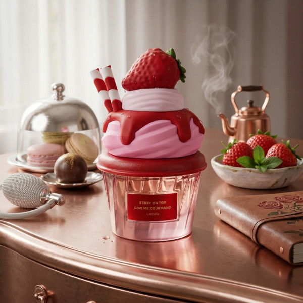 Парфюм за жени и мъже Lattafa Give Me Gourmand Berry On Top – С аромат на ягода и ванилия 6