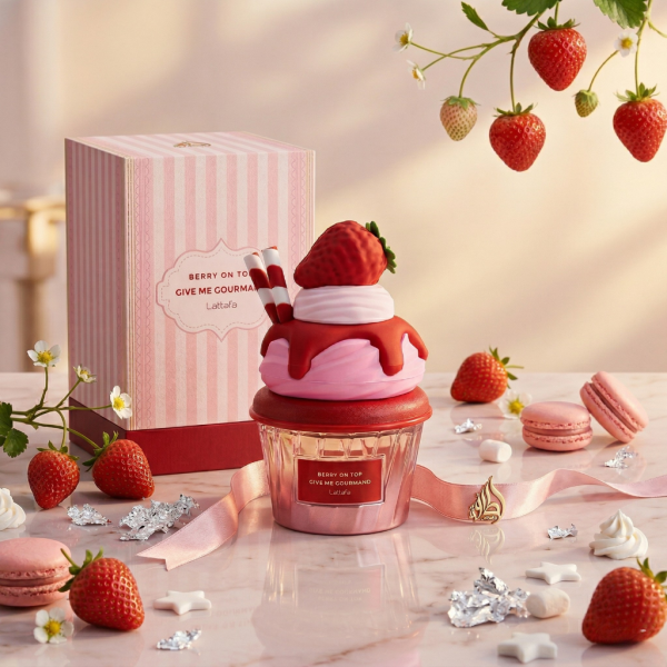 Парфюм за жени и мъже Lattafa Give Me Gourmand Berry On Top – С аромат на ягода и ванилия 1